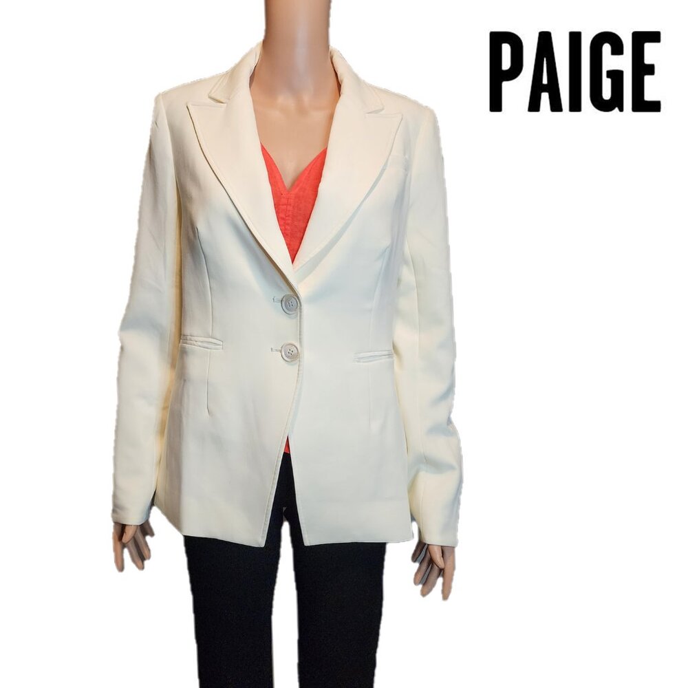 Paige Chelsee Blazer NWT Ecru Small